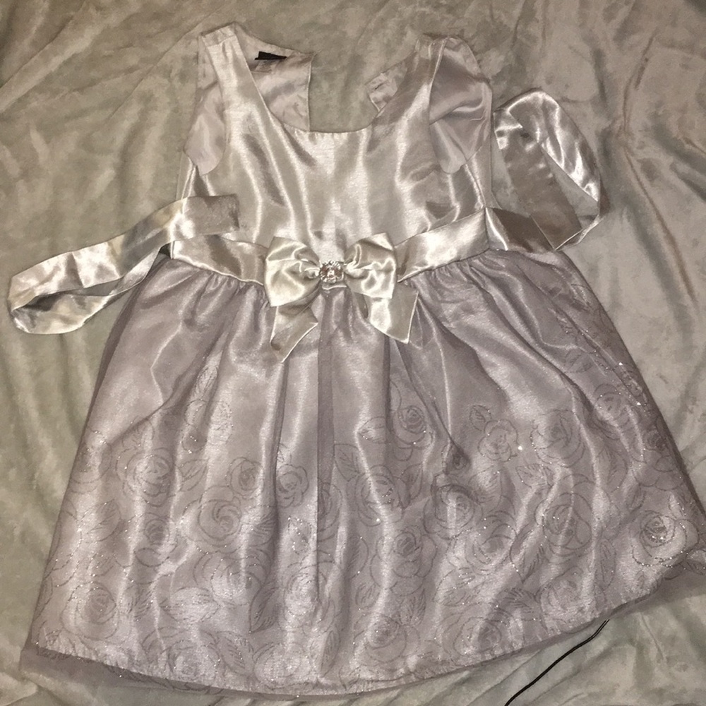 Grey Child Dress